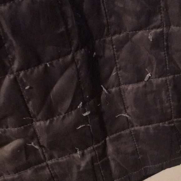 Heavy Calvin Klein designer zip up jacket with olive inner lining and hood - Picture 10 of 12